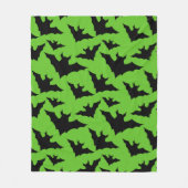 Couverture Polaire Halloween chauves-chauves-souris cool éffrayant mo (Devant)