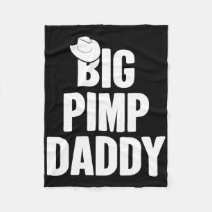Couverture Polaire Halloween Chemise Big Pimp Daddy Pimp Costume Part