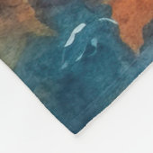 Couverture Polaire Halloween Chow Chow Avec La Peur Citrouille (Coin)