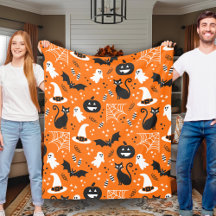 Halloween Classique Orange Et Noir