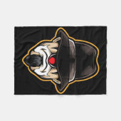 Couverture Polaire Halloween Clown Cholo Gangster (Devant (Horizontal))