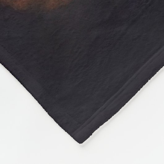 Couverture Polaire Halloween Cocker Spaniel Avec Citrouilles (Coin)