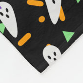Couverture Polaire Halloween Cute Confetti Ghost (Coin)