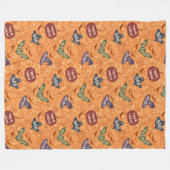Couverture Polaire Halloween effrayant (Devant (Horizontal))