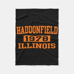 Couverture Polaire Halloween Éffrayante effroi Haddonfield Illinois H