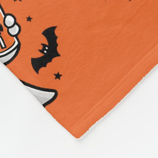 Couverture Polaire Halloween fantôme mignon (Coin)