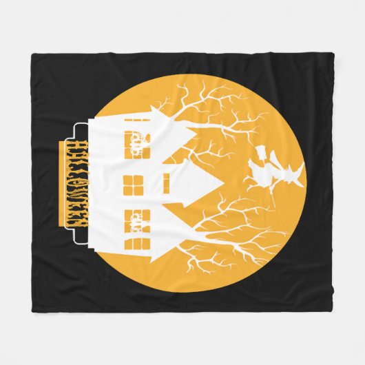 Couverture Polaire Halloween Halloween (Devant (Horizontal))