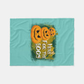 Couverture Polaire Halloween Here (Devant (Horizontal))