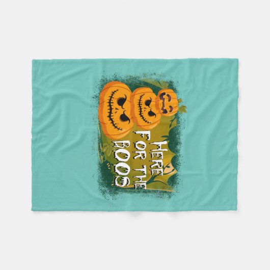 Couverture Polaire Halloween Here (Devant (Horizontal))