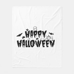 Couverture Polaire Halloween heureux