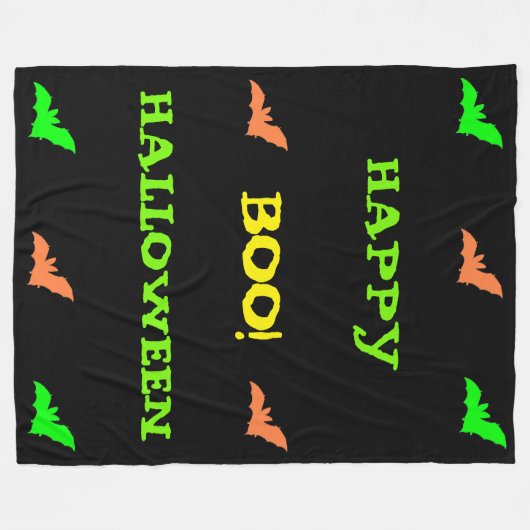 Couverture Polaire Halloween Hommage (Devant (Horizontal))