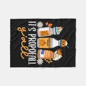 Couverture Polaire Halloween Icu Nurse Its Profall Y'all Crna Icu Fal (Devant (Horizontal))