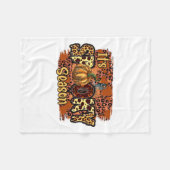 Couverture Polaire Halloween It Is Spooky Season Birthday (Devant (Horizontal))