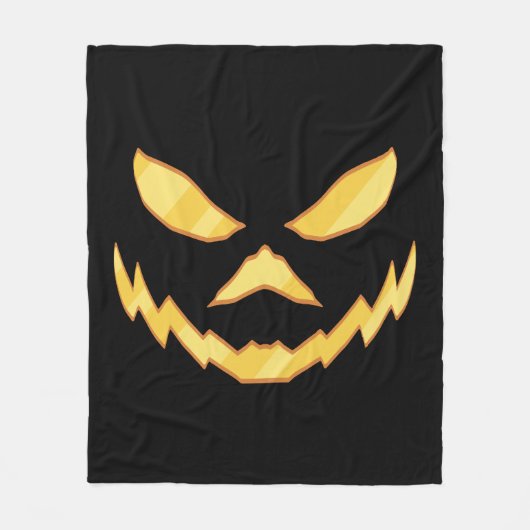 Couverture Polaire Halloween Jack O Lantern  (Devant)