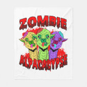 Couverture Polaire Halloween Llama Alpaca Funny Lama Glama Cool Cadea (Devant)