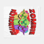 Couverture Polaire Halloween Llama Alpaca Funny Lama Glama Cool Cadea (Devant (Horizontal))
