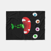 Couverture Polaire Halloween Monster Face Costume Cute Toddler Monste (Devant (Horizontal))