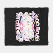 Couverture Polaire Halloween Nurse Ghost Squad Boo Boo Crew Drôle Spo (Devant (Horizontal))