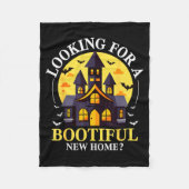Couverture Polaire Halloween Real Estate Agent Funny Realtor Bootiful (Devant)