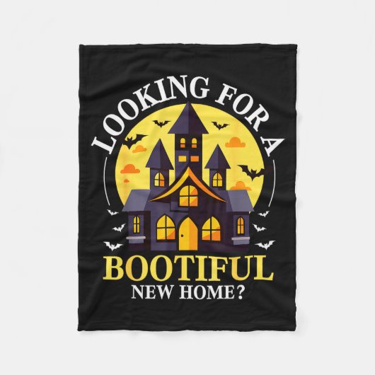 Couverture Polaire Halloween Real Estate Agent Funny Realtor Bootiful (Devant)