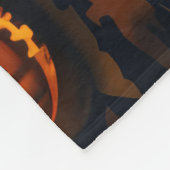 Couverture Polaire Halloween Rhodesian Ridgeback Éffrayant (Coin)