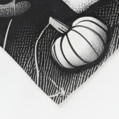 Couverture Polaire Halloween Skulls Skeltons Graveyard Graphisme (Coin)