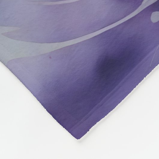 Couverture Polaire Halloween violet (Coin)