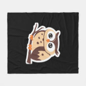 Couverture Polaire Halloween Viral Peekabo (Devant (Horizontal))