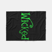 Couverture Polaire Halloween Wicked Witch Fun Costume costume cadeau (Devant (Horizontal))