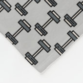 Couverture Polaire haltère (Coin)