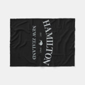 Couverture Polaire Hamilton New Zealand Hamilton Nz Graphic Print (Devant (Horizontal))