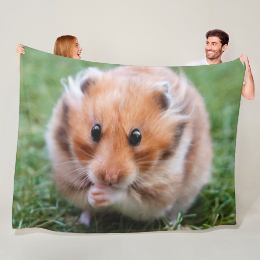COUVERTURE POLAIRE HAMSTER (En situation)