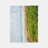 Couverture Polaire Hanalei Bay Kauai Hawaii Beach & Bateaux (Devant)