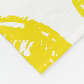 Couverture Polaire Hand drawn doodle tropical fruit pattern backgroun (Coin)