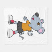 Couverture Polaire Handball de souris (Devant (Horizontal))