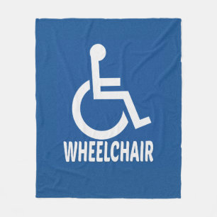 Couverture Polaire Handicap Fauteuil roulant