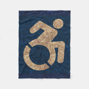 Couverture Polaire Handicapé Texturé