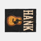 Couverture Polaire Hank Folk Style Line Dancing Western Country Music (Devant (Horizontal))