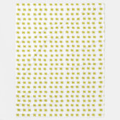 Couverture Polaire Hanukkah seagull with dreidel and gelt (Devant)