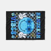 Couverture Polaire Hanukkah Vibes Chanukah Pajama Happy Hanukkah Men (Devant (Horizontal))