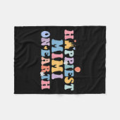 Couverture Polaire Hapest Mimi On Earth Hapest Grandma Matching Famil (Devant (Horizontal))