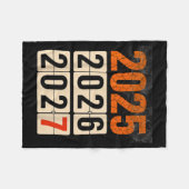 Couverture Polaire Happy 2026 2027 New Year Funny 67 Meme Six Seven M (Devant (Horizontal))