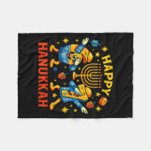 Couverture Polaire Happy 67 Hanukkah Funny Holiday Meme Design  (Devant (Horizontal))