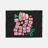Couverture Polaire Happy Birthday Christian Jesus Christmas Preppy Bd (Devant (Horizontal))