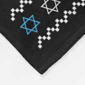 Couverture Polaire Happy Challah Days Ugly Christmas Hanukkah  (Coin)