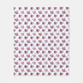 Couverture Polaire Happy Cute Cats Playing with Balls Pattern (Devant)