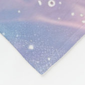 Couverture Polaire Happy Easter Pastel Floral Custom Kid Photo Name (Coin)