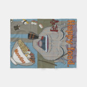 Couverture Polaire Happy food (Devant (Horizontal))
