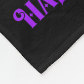 Couverture Polaire Happy Hallothanksmas Bigfoot Halloween Thanksgivin (Coin)