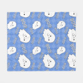 Couverture Polaire Happy Halloween (Devant (Horizontal))